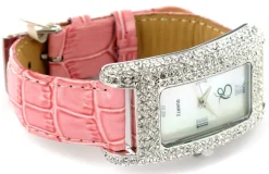 Sarah Kern Kollektion|Accessoires^Cristalica Armbanduhr Celsia aus 925 Sterling Silber Schmuck für Damen Glam