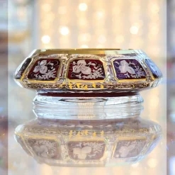 Aschenbecher^Cristalica Kingdom Aschenbecher getäfelt 