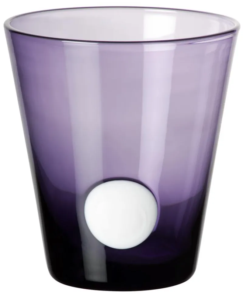 Gläserset^Cristalica Becher One Dot "Colori" 2er Set (250ml)