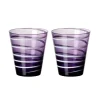 Gläserset^Cristalica Becher Twist Line "Colori" 2er Set (250ml)