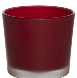 Orchideentopf & Stäbe|Kerzenhalter^Cristalica Übertopf Conner 11cm Blumentopf Pot Windlicht Votiv Gefäß Glas