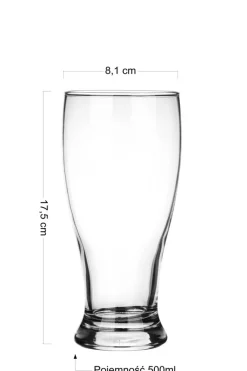 Biergläser^Cristalica Bierglas 500ml
