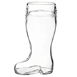 Männer|Biergläser^Fan Unikate Bierglas Stiefel Bamberg 1 Liter