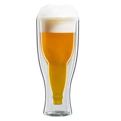 Männer|Gläser Doppelwandig^Cristalica GmbH Bierglas Thermo 400ml