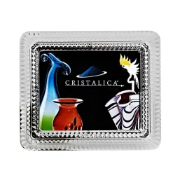Pokal & Glasblock|Bilderrahmen^Cristalica Bilderrahmen Jewel Galerie Format 20x25cm Fotorahmen Portrait Bleikristallglas