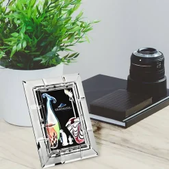 Pokal & Glasblock|Bilderrahmen^Cristalica Bilderrahmen Mona Galerie Format 10x15cm Fotorahmen Portrait Bleikristallglas