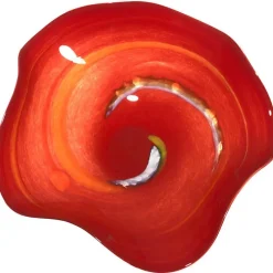 Blüten^Art Glass Blüte Gartenflair 35cm inkl. Stab