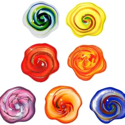 Blüten^Art Glass Blüte klein Gartenflair 22cm inkl. Stab