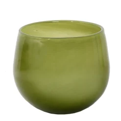 Frauen|Orchideentopf & Stäbe^Cristalica Blumentopf Glaspot 18 cm