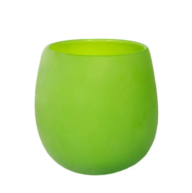 Vasen|Blumentopf^Cristalica Blumentopf Glaspot Sommer matt 16cm