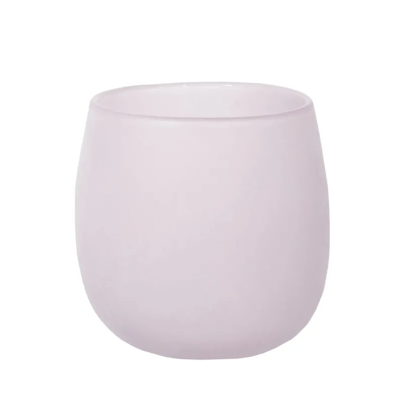 Vasen|Blumentopf^Cristalica Blumentopf Glaspot Sommer matt 16cm