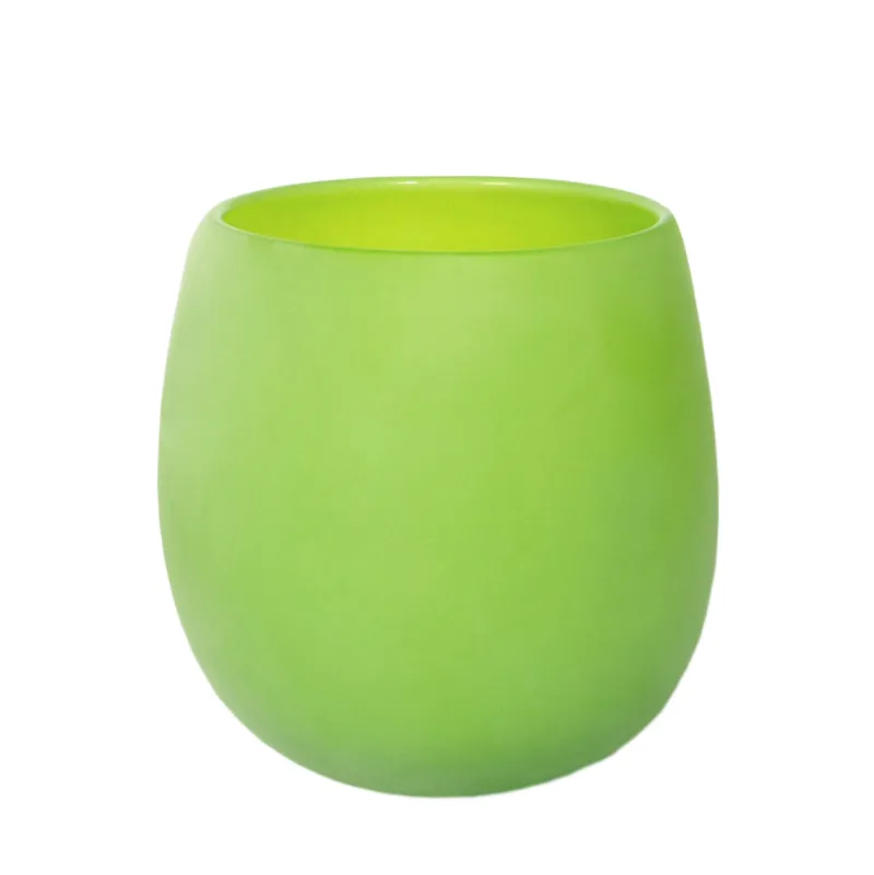 Vasen|Blumentopf^Cristalica Blumentopf Glaspot Sommer matt 16cm