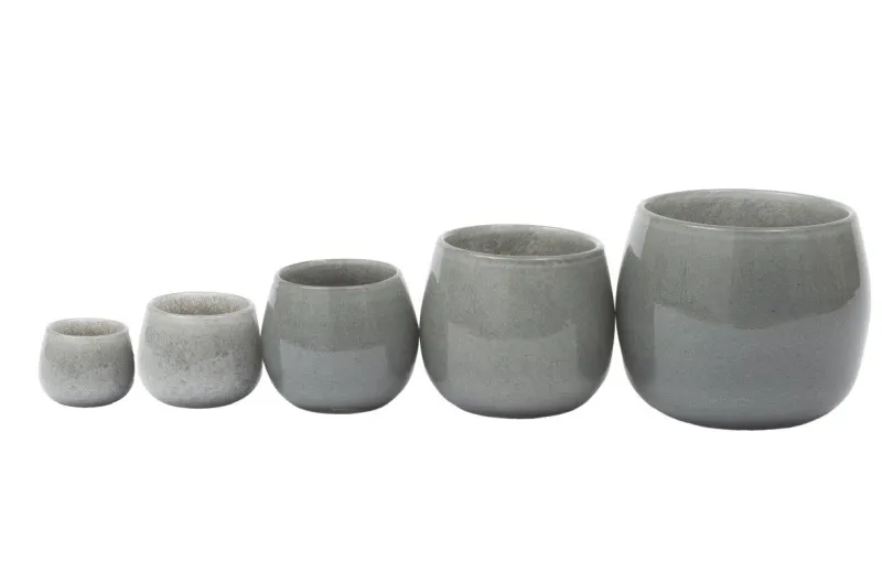 Blumentopf^Glaswaren sonstige Blumentopf Pot Newgrey Colori div. Größen