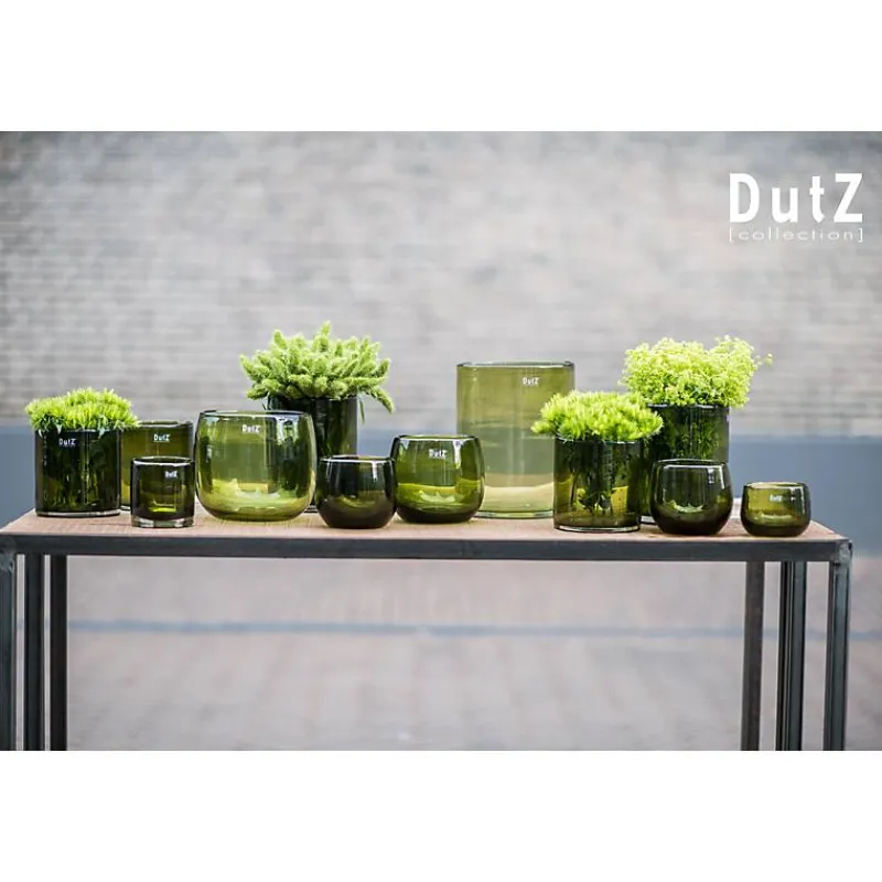 Blumentopf^Glaswaren sonstige Blumentopf Pot olivegrün Colori div. Größen