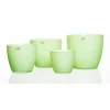 Blumentopf^Cristalica Blumentopf Silk hellgrün diverse Gr