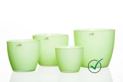 Blumentopf^Cristalica Blumentopf Silk hellgrün diverse Gr