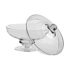 Einweihung|Bonbonieren^Cristalica Kingdom Bonboniere Marie Famous 26cm Keksdose Gefäß mit Deckel Vorratsdose Klarglas