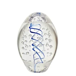 Arbeitszimmer^Art Glass Briefbeschwerer Ei "Stiller" (12cm)