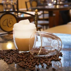 Tassen|Gläser Doppelwandig^Fan Unikate Cappuccinoglas groß Thermo 250ml