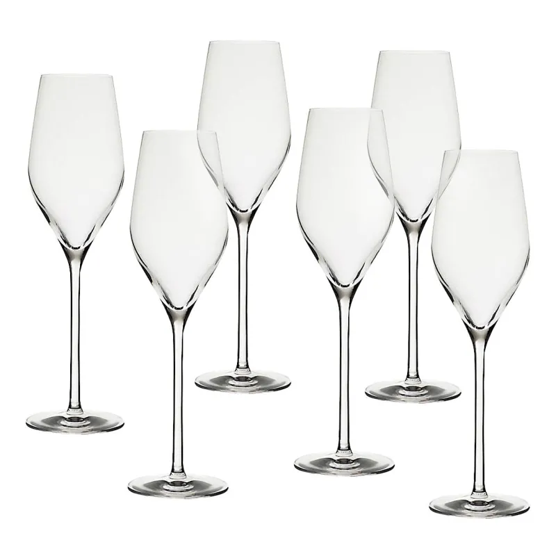 Gläserset^Cristalica Champagner 6er-Set (250ml)