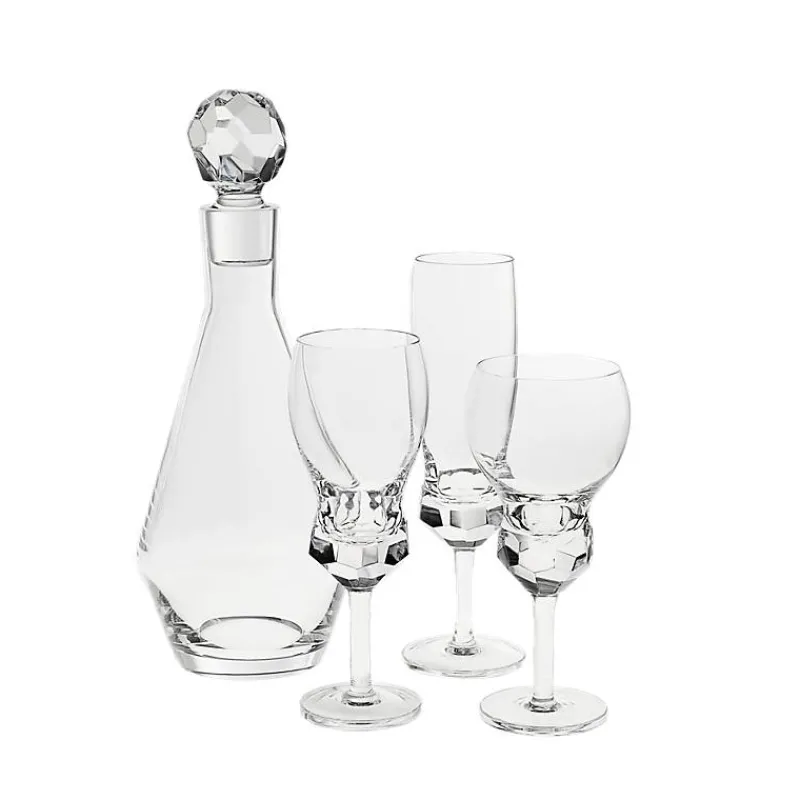 Sektgläser^Fan Unikate Champagnerglas Diamonds Spectacle 210ml, Transparent, aus Bleikristall