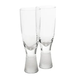 Sektgläser^Fan Unikate Champagnerglas Fine and Divine 210ml, Transparent, aus Bleikristall