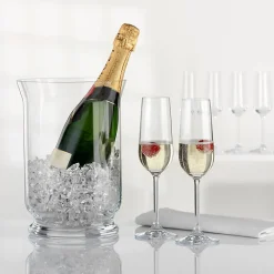 Bowleset & Zubehör^Cristalica Kingdom Champagner-Set Libera 7-teilig