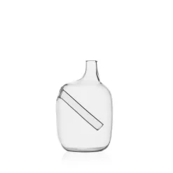 Vasen^Cristalica Dekoglasvase Duftflasche Glasvase Blumenvasen Hanami Kristallglas Transparent