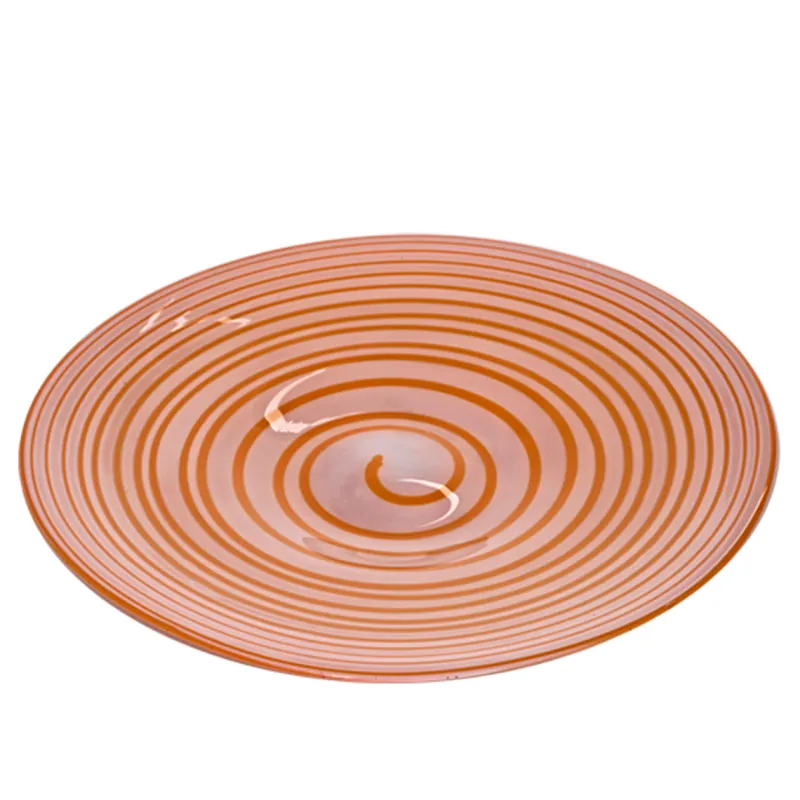 Schalen^Cristalica Handcraft Dekoplatte Freestyle (38 cm)