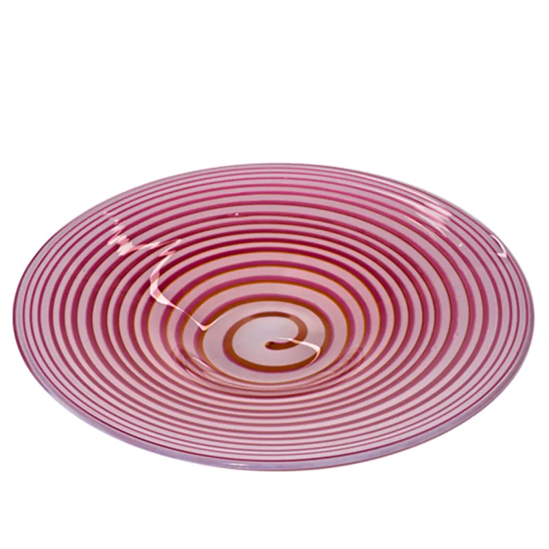 Schalen^Cristalica Handcraft Dekoplatte Freestyle (38 cm)