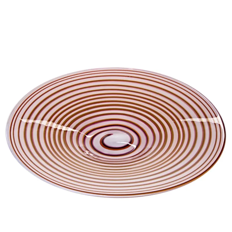 Schalen^Cristalica Handcraft Dekoplatte Freestyle (38 cm)