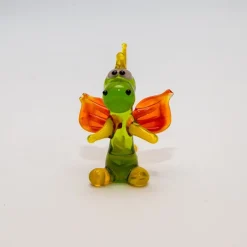 Tiere & Figuren^Art Glass Drache sitzt Mini Plus 4-5cm Glas Tiere Figuren Sammeln Vitrine Miniatur Fabel