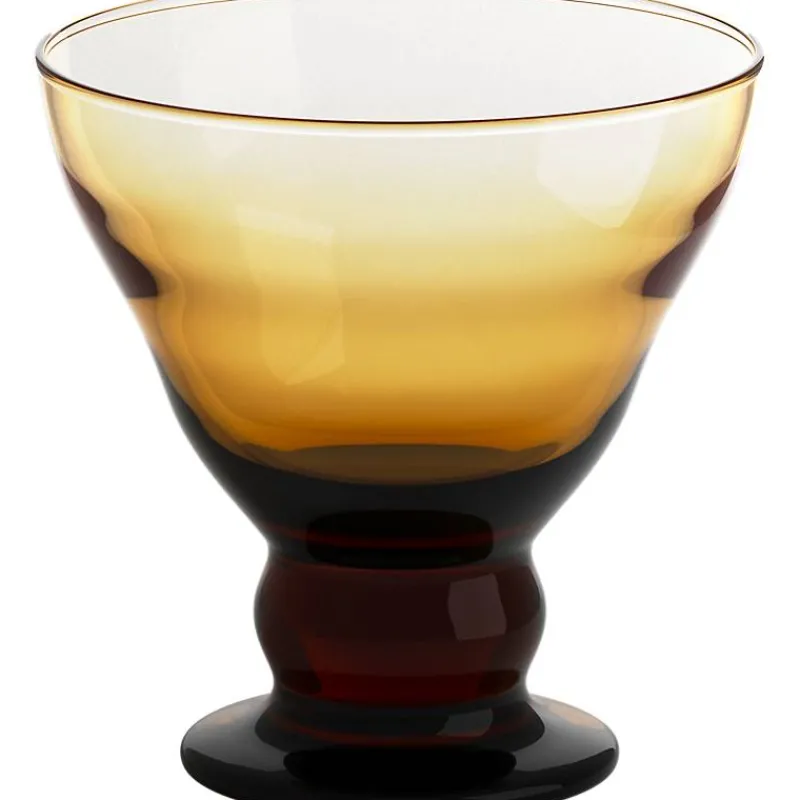 Eisbecher^Gelato Vero Eiscremeglas Antico Colori Vero 12,5cm orange
