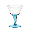 Eisbecher^Gelato Vero Eiscremeglas Bella blau 300ml Eisbecher Dessertglas Kelch Cocktailglas