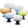 Eisbecher^Gelato Vero Eiscremeglas Eisbecher Desserschale sortiert Puro Colori 6er-Set 320ml Gelato