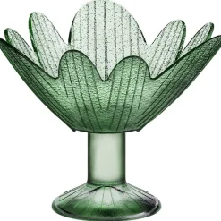 Eisbecher^Gelato Vero Eiscremeglas Eisbecher Eisglas Eisschale Seerose grün Colori Gelato 11cm