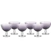 Eisbecher^Gelato Vero Eiscremeglas Mezzo 6er-Set Colori Vero 12cm lila