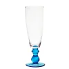 Eisbecher^Cristalica Eiscremeglas Shake blau 450 ml Eisbecher Dessertglas Kelch Eiskaffee