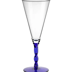 Eisbecher^Gelato Vero Eiscremeglas Toscana Amore Vero 30cm blau