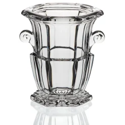 Flaschenkühler^German Crystal Eiseimer Opera 17cm Transparent, aus Bleikristall