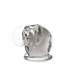 Tiere & Figuren^Art Glass Elefant farbig 