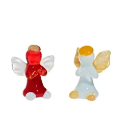 Kinder|Tiere & Figuren^Art Glass Engel Mini Plus 4-5cm Glas Figuren Sammeln Vitrine Miniatur Glücksbringer