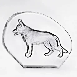 Tiere & Figuren|Hund & Katze^Cristalica Kingdom Figur Schäferhund 15 cm