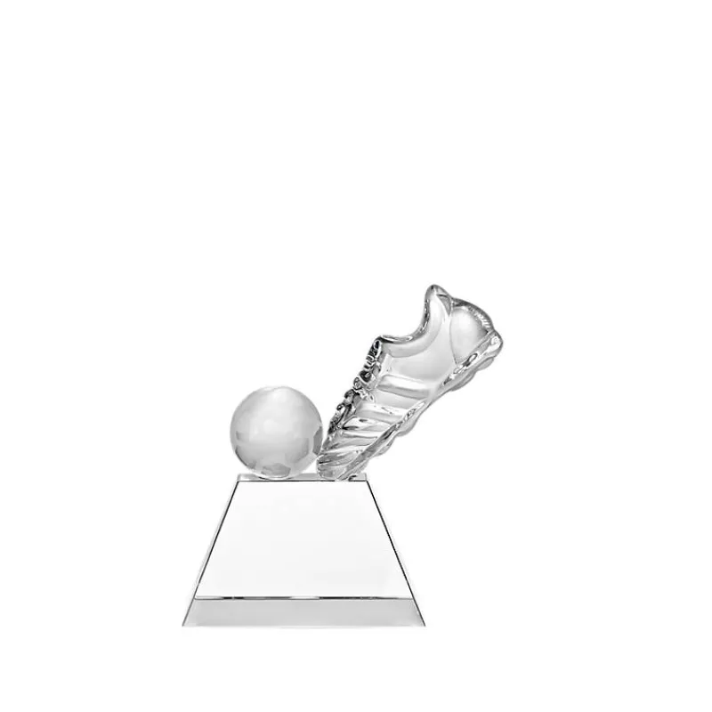 Pokal & Glasblock^Fan Unikate Fußballtrophäe Kick-Off Pokal 10cm