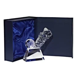 Pokal & Glasblock^Fan Unikate Fußballtrophäe Kick-Off Pokal 14cm