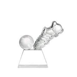 Pokal & Glasblock^Fan Unikate Fußballtrophäe Kick-Off Pokal 14cm