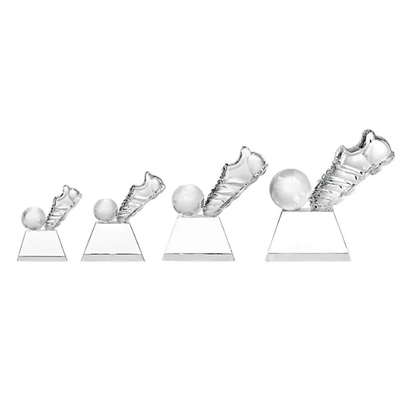 Pokal & Glasblock^Fan Unikate Fußballtrophäe Kick-Off Pokal 14cm