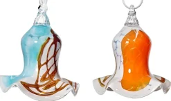 Blüten^Art Glass Gartenblume Punto hängend Gartenflair 26cm mit Stab