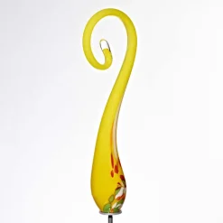 Kugeln & Zapfen^Art Glass Gartenfigur Bogen Gartenflair 45cm mit Stab