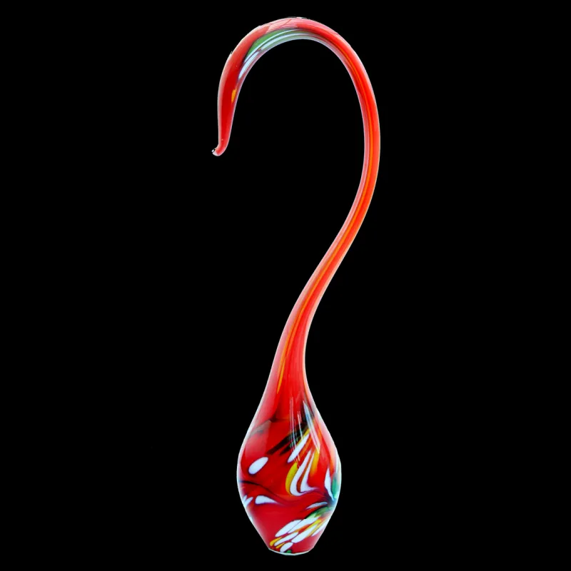 Tiere & Figuren^Cristalica Gartenfigur Flammingo 71cm Dekoration bunt mundgeblasen Skulptur inkl. Stab